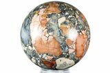 Polished Maligano Jasper Sphere - Excellent Polishing #308793-1